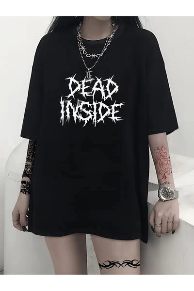 CVS Lively Letter Print Oversized Oversized Short Sleeve T-Shirt - Soft, Breathable, Rah for Women