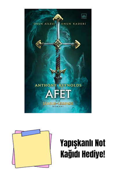 İthaki Yayınları Afet: Bir League of Legends Romanı + Yapışkanlı Not Kağıdı