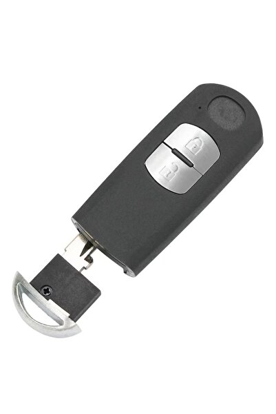 TECHSTAR Carcasă cheie auto compatibilă cu Mazda 2, 3, 5, 6, CX-3, CX-5, CX-7, CX-9, RX-8, MX-5, 2 butoane,