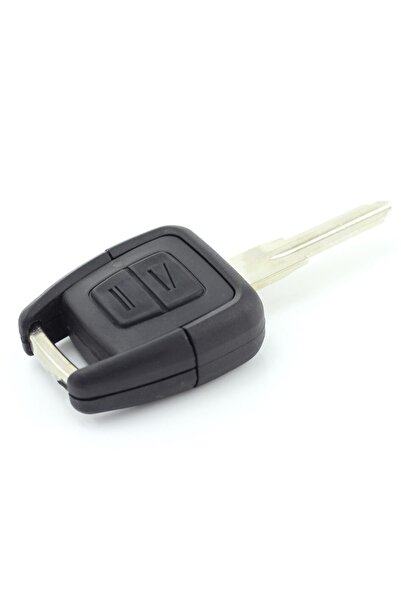 TECHSTAR Carcasă cheie auto cu 2 butoane și lamă stângă - compatibilă cu Opel și Vauxhall Astra,