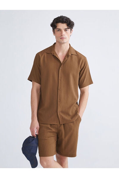 LC Waikiki Comfortable Fit Short Sleeve Men's Shirt