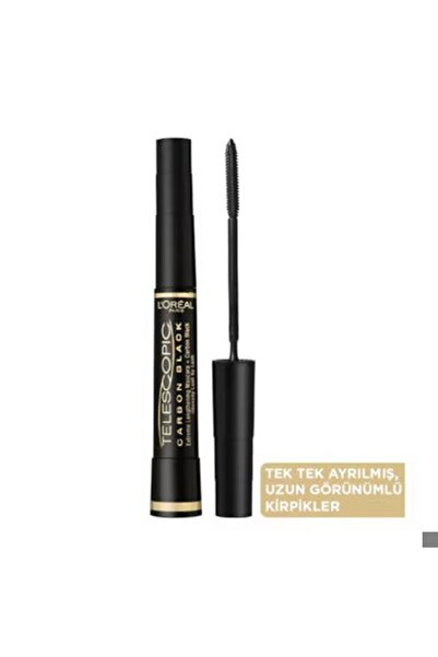 L'Oreal Paris Telescopic Carbon Siyah Maskara