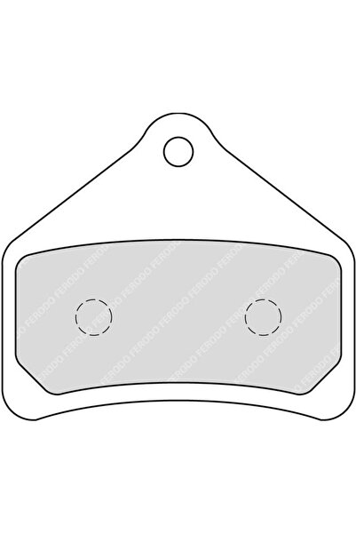 FERODO SET PLĂCUȚE DE FRÂNĂ FAȚĂ FDB2214SG - NBB, ARCTIC CAT F-SERIES DIAMOND DRIVE 2005 >