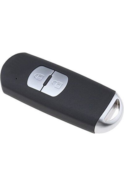 TECHSTAR Carcasă cheie auto compatibilă cu Mazda 2, 3, 5, 6, CX-3, CX-5, CX-7, CX-9, RX-8, MX-5, 2 butoane,