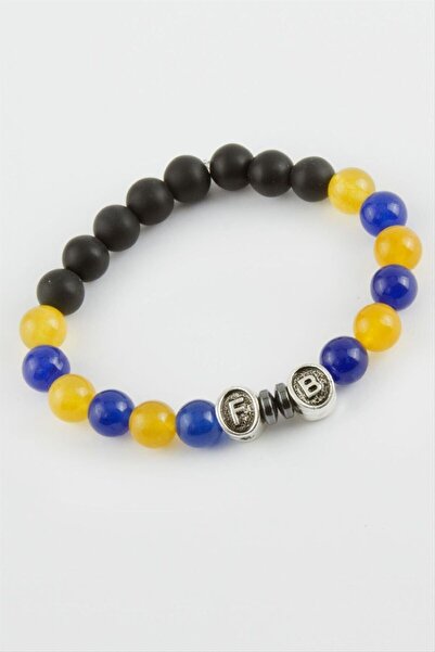 AKSESUARIM سوار من الحجر الطبيعي من فانوس أونيكس