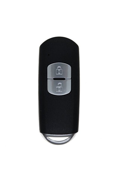 TECHSTAR Carcasă cheie auto compatibilă cu Mazda 2, 3, 5, 6, CX-3, CX-5, CX-7, CX-9, RX-8, MX-5, 2 butoane,