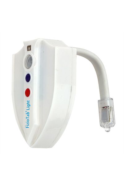 FizioTab UV LED WC lamp with sterilization function, Light, motion sensor, batteries included