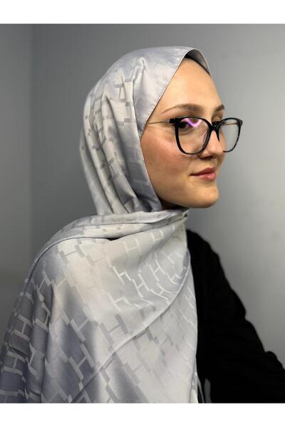 Twentytwo scarf H Desenli Jakarlı Pamuklu Şal/Pamuklu Şal/Jakarlı Şal/Günlük ...