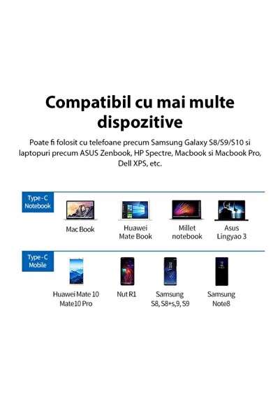 TECHSTAR ® DJ3IN1 3 in 1 USB-C to HDMI multifunctional adapter, HDMI 4K, 1 x USB 3.0, 1 x USB C, PD