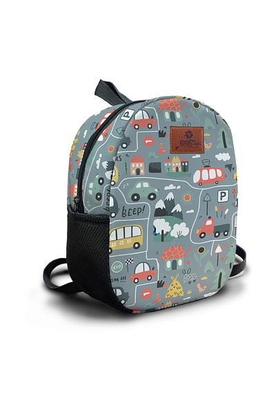 Kokopatik Road Pattern Medium Size Nursery Bag