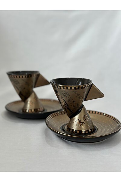 Fathy Mahmoud Egypt Couple 2'li Kahve Fincan Takımı