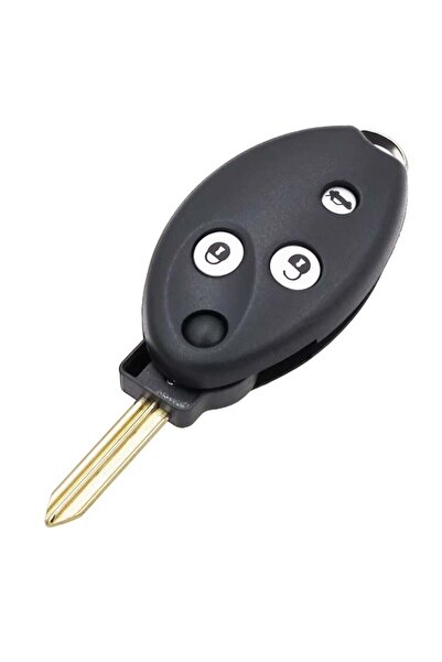 TECHSTAR Carcasă cheie auto compatibilă cu Citroen C2, C3, C4, C5, C6, C8, Xsara, Berlingo, Sega, Picasso, cu