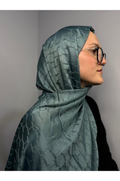 Twentytwo scarf H Desenli Jakarlı Pamuklu Şal/Pamuklu Şal/Jakarlı Şal/Günlük ...