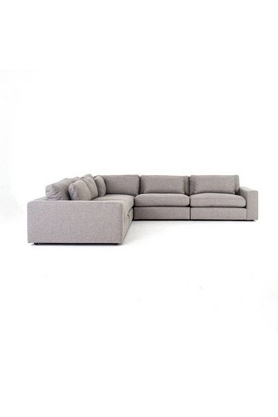 BIZ NAS L-Shaped Sofa - Beige