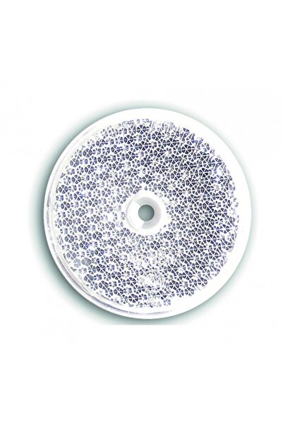 BORG-HICO Reflector autoadeziv rotund BORG HICO ODB012, alb, cu orificiu