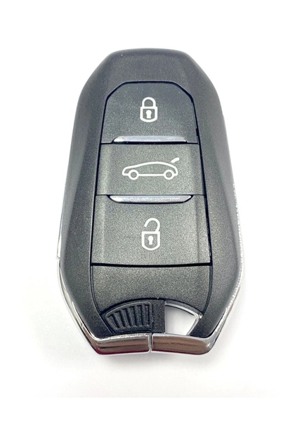 TECHSTAR Carcasă cheie auto cu 3 butoane compatibilă cu Citroen C2, C3, C4, C5, Berlingo, Jumper, Jumpy,