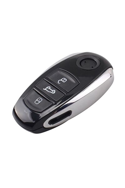 TECHSTAR Carcasă cheie cu 3 butoane pentru VW Touareg 7P (2010–2018) – compatibilă cu lama HU66 –