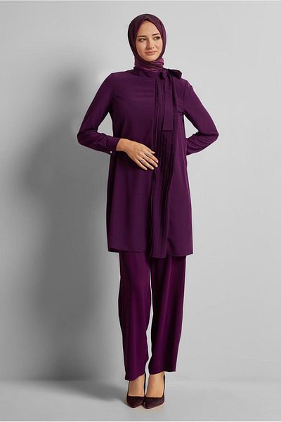 Alvina Tunic with Binding Detail 44223