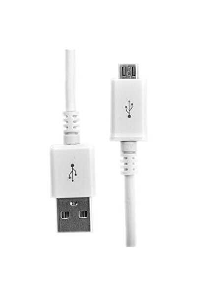 Procell Cablu de telefon USB la microUSB, alb, 1 metru (cod: 6420628020671AE)
