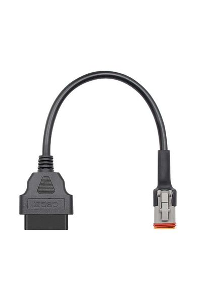 TECHSTAR ® OBD2 4-Pin to 16-Pin Diagnostic Adapter Cable for Harley Davidson Motorcycles