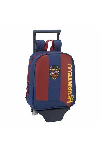 Levante U.D. School Rucksack with Wheels 805 Levante U.D. 611820280 Blue Deep Red