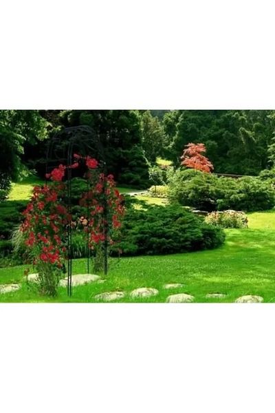 gardenline Metal Arch, Pergola for Garden, 130 x 39 x 260 cm