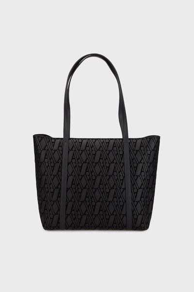 Armani Exchange Jacquard Logo Printed Double Grip Handle Large Bag Bag Xw002121 Af19298 Uc001