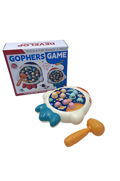 rexa لعبة واك-ا-مول التعليمية الصاروخية للأطفال