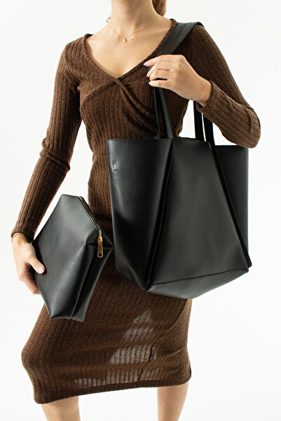 Rivina Geantă de mână și de umăr pentru femei, model Moa, de dimensiuni mari,...