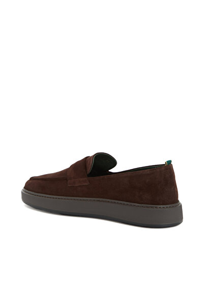 George Hogg Kahverengi Erkek Süet Loafer