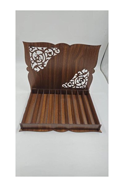 Genel Markalar Ahşap Dekoratif Tesbih Kutusu 10 Lu No3 31 Cm X 24 Cm X 3 Cm
