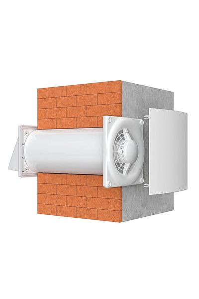 Venteurope CUPER125 heat recovery fan, ceramic recuperator, G3 filter, 6 speeds, 4 modes, SMART mode