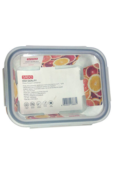 SADO Ktw1388-3 Large Vacuum Glass Storage Container - 950 ml