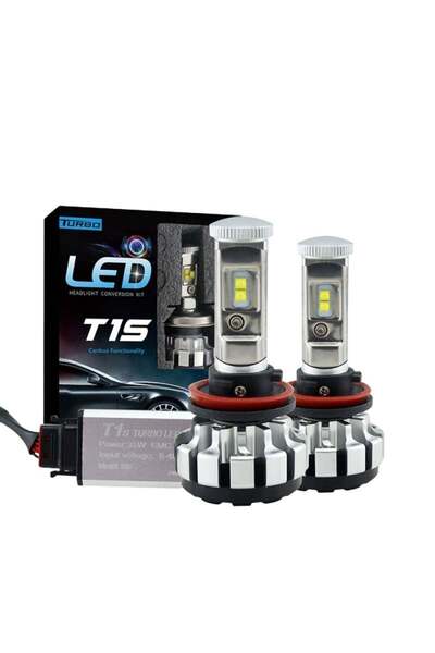 TECHSTAR Set de 2 LED-uri auto Techstar® T1S, H11/H9/H8, 35w, 8000 lumeni, 60...