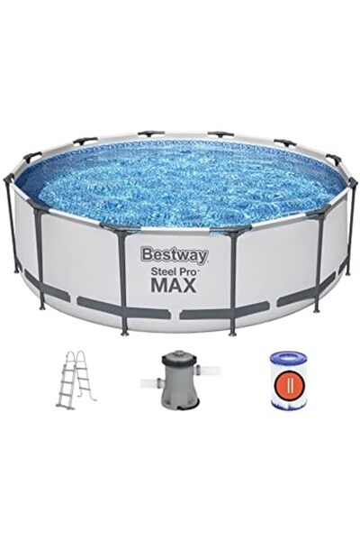 BESTWAY Steel Pro MAX 12' x 39.5"/3.66m x 1.00m Pool Set