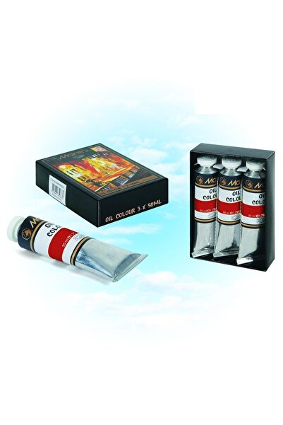 Maries Yağlı Boya 50 Ml. 302 Scarlet E1384-03 3 Lü (1 Paket 3 Adet)