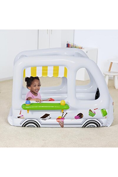 BESTWAY 48" X 33" X 33"/1.22M X 84Cm X 84Cm Scoops 'N Smiles Ball Pit