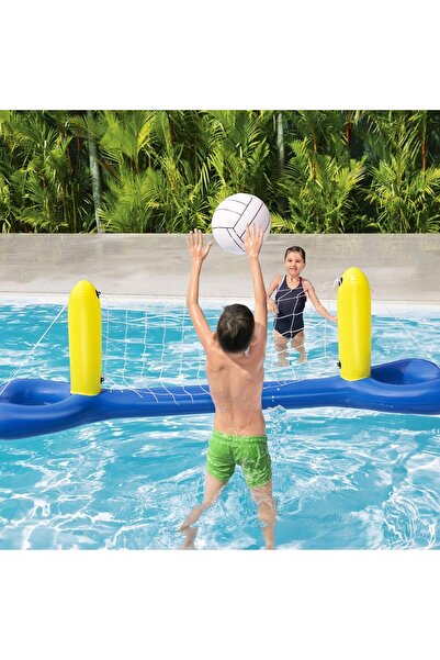 BESTWAY 52133 Water Volleyball Swimming Set, Inflatable Pool Games