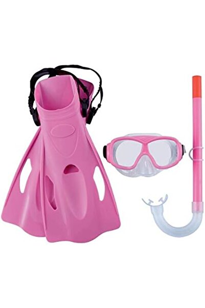 BESTWAY مجموعة غطس بيست واي 25019 شور سويم، لون وردي