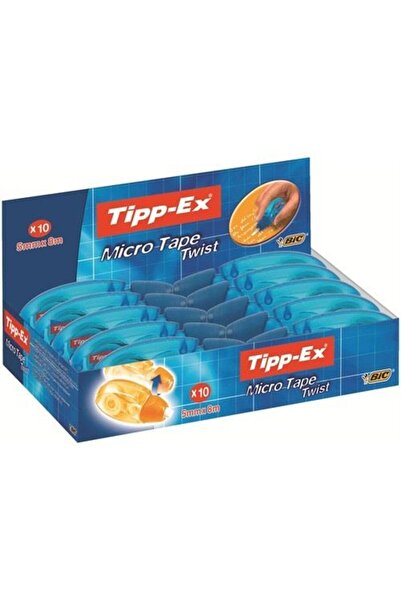 Tipp-Ex شريط ميكرو تيب تويست شريط داكسيل 10 لو 8706151 (عبوة واحدة 10 قطع)