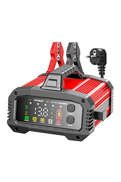 Foxsur Redresor inteligent pentru încărcător de baterii auto FPT-250, compati...