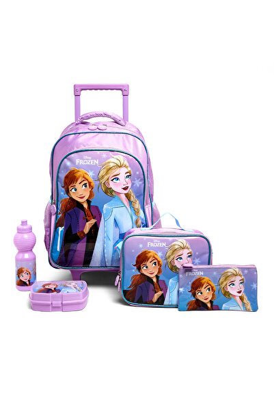 R&B Frozen 18" Trolley Backpack Set