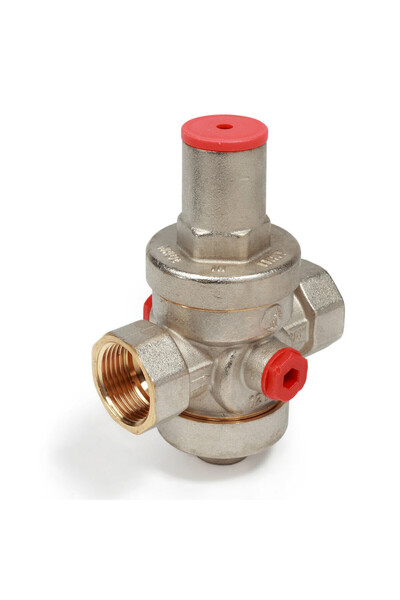GIACOMINI piston pressure reducer R153PX004, 3/4", internal thread, 1-5.5 bar, PN25, nickel brass