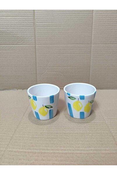Dara Art Limon desen 2li kupa bardağı