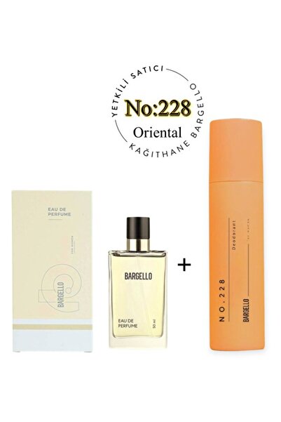 Bargello 228 Kadın Parfüm Edp 50 ml + No:228 Kadın Deodorant 150 ml - Mnms228deo