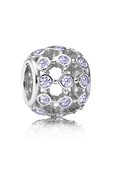 Fubena حلية فضية دائرية لا نهاية لها