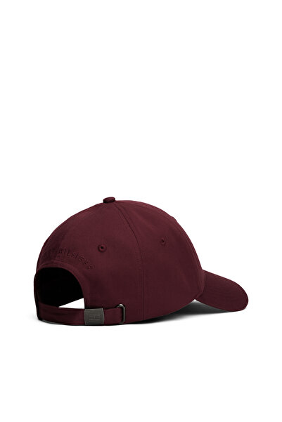 Tommy Hilfiger Tommy Hilfiger Men Deep Burgundy Th Flag '85 Soft 6 Panel Cap