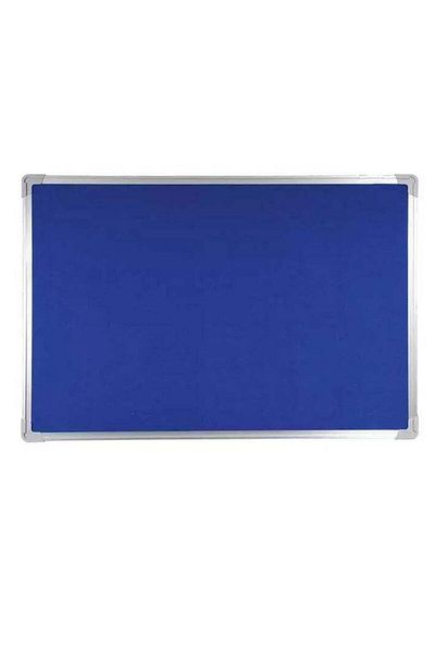 Toybox Felt Bulletin Board Notice Board for Home, Office, School and Kids, Blue, 40x60 cm