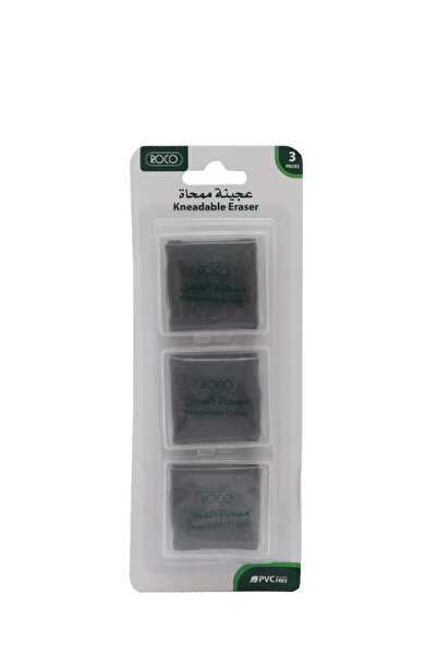 Roco ممحاة عجن باللون الرمادي