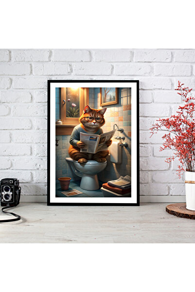 woodsia Tablou cu poster din lemn MDF cu aspect de cadru dintr-o singură bucată CTMD TEK0464